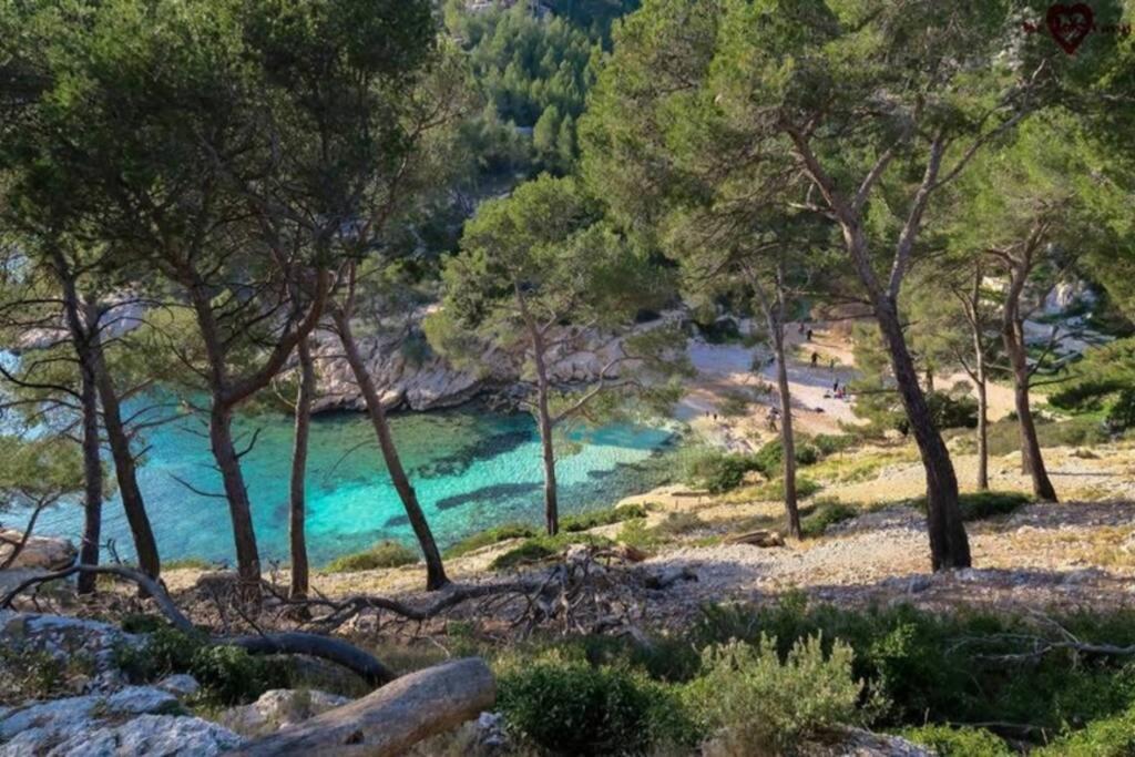 Cassis Grande Terrasse Emplacement Au Top A 1 Minute De La Plage A Pieds Luaran gambar
