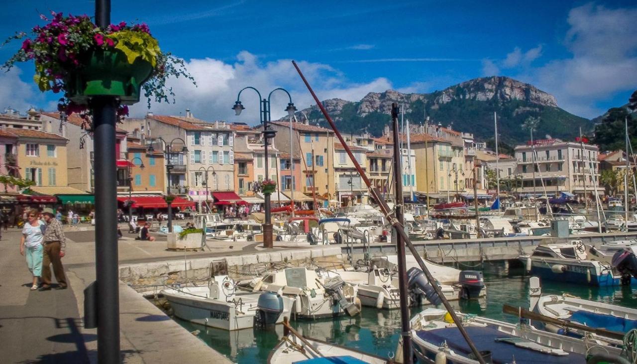 Cassis Grande Terrasse Emplacement Au Top A 1 Minute De La Plage A Pieds Luaran gambar